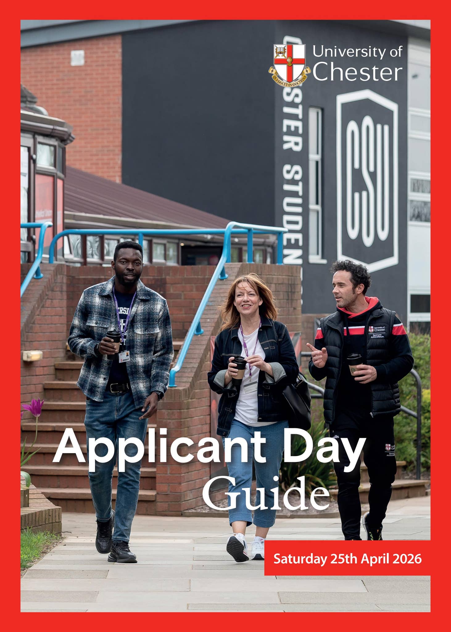 Applicant Day Guide April 2026 by University of Chester - Issuu