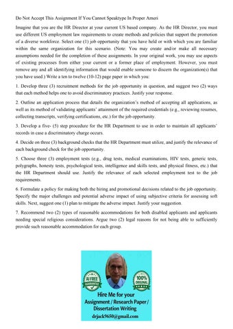 Do Not Accept This Assignment If You Cannot Speaktype In Pro