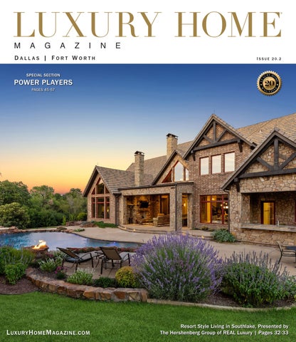 Luxury Home Magazine Dallas | Fort Worth Issue 20.2