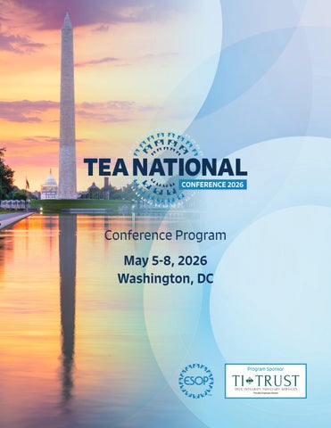 National Conference 2026 Program by esopassociation - Issuu