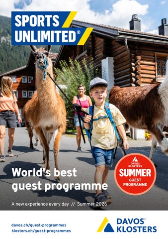 Guest programme summer