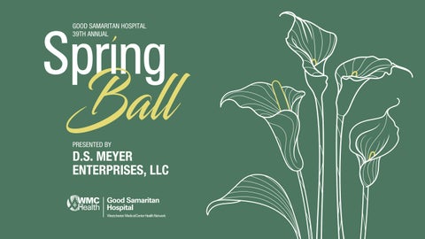 Good Samaritan Hospital 39th Spring Ball E-Journal