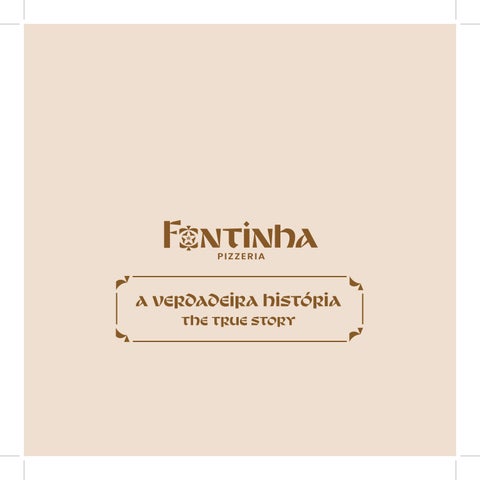 Fontinha new menu