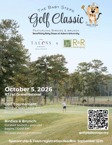 2026 Baby Steps Golf Classic Sponsorship Packet
