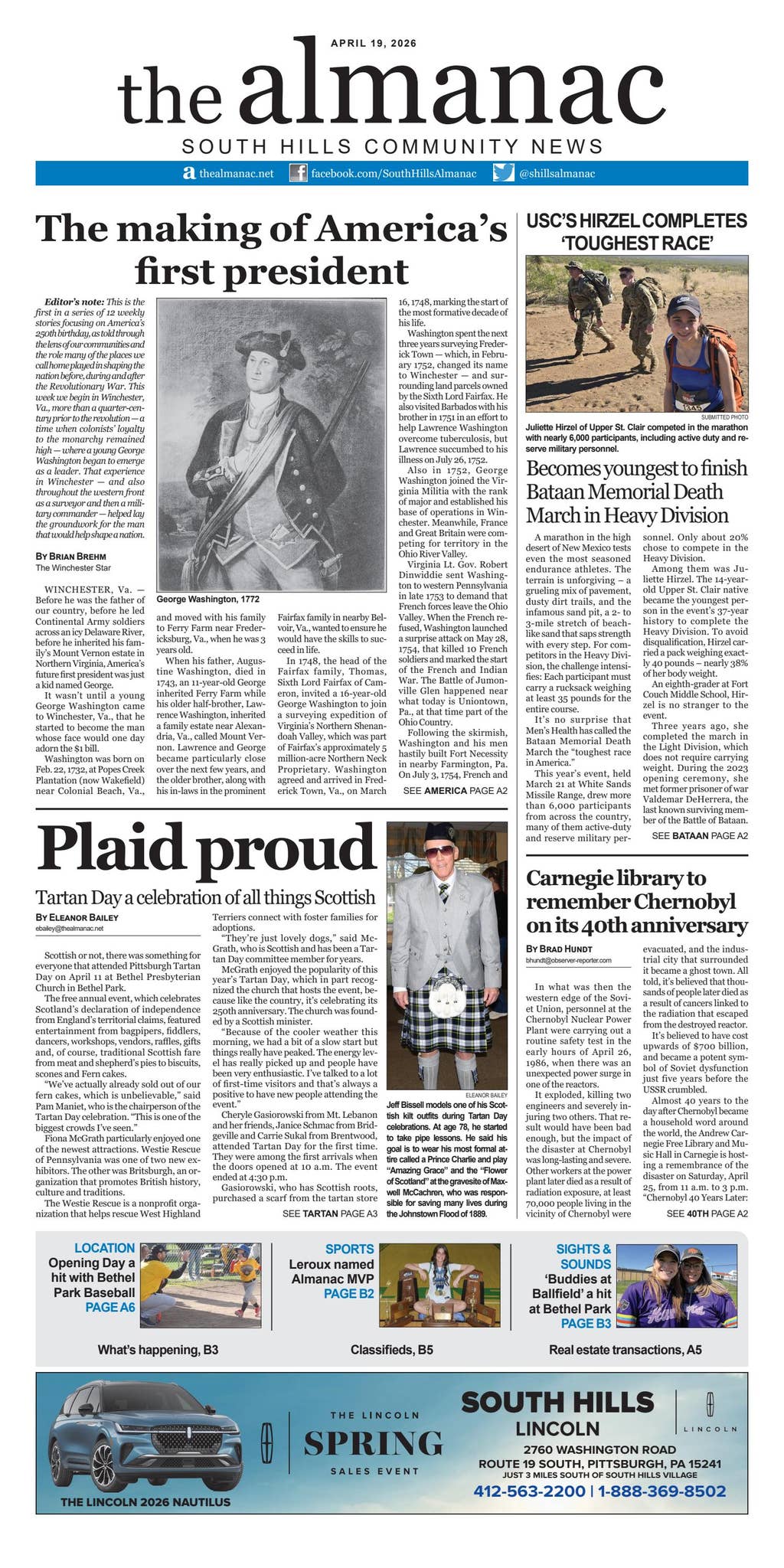 The Almanac - April 19, 2026 by SWPA Special Publications - Issuu