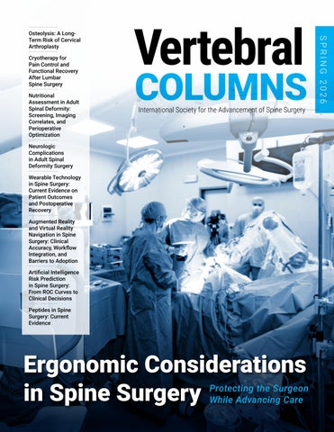 Vertebral Columns Spring 2026