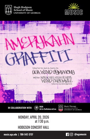 UGA Wind Symphony - "Amerykahn Graffiti"