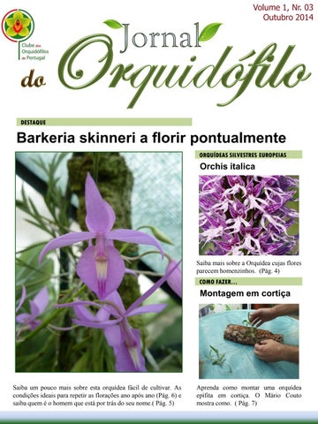 Jornal do Orquidofilo Nr. 3 2014