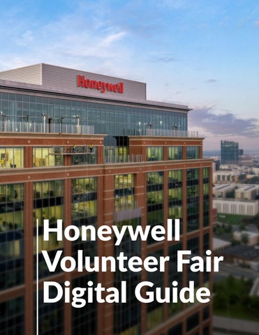 2026 Honeywell Volunteer Fair Digital Guide 