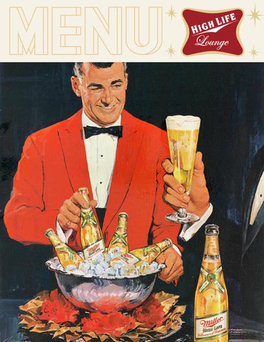 High Life Lounge Food Menu - Des Moines, IA