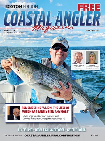 Coastal Angler Magazine | Boston May 2026 Edition