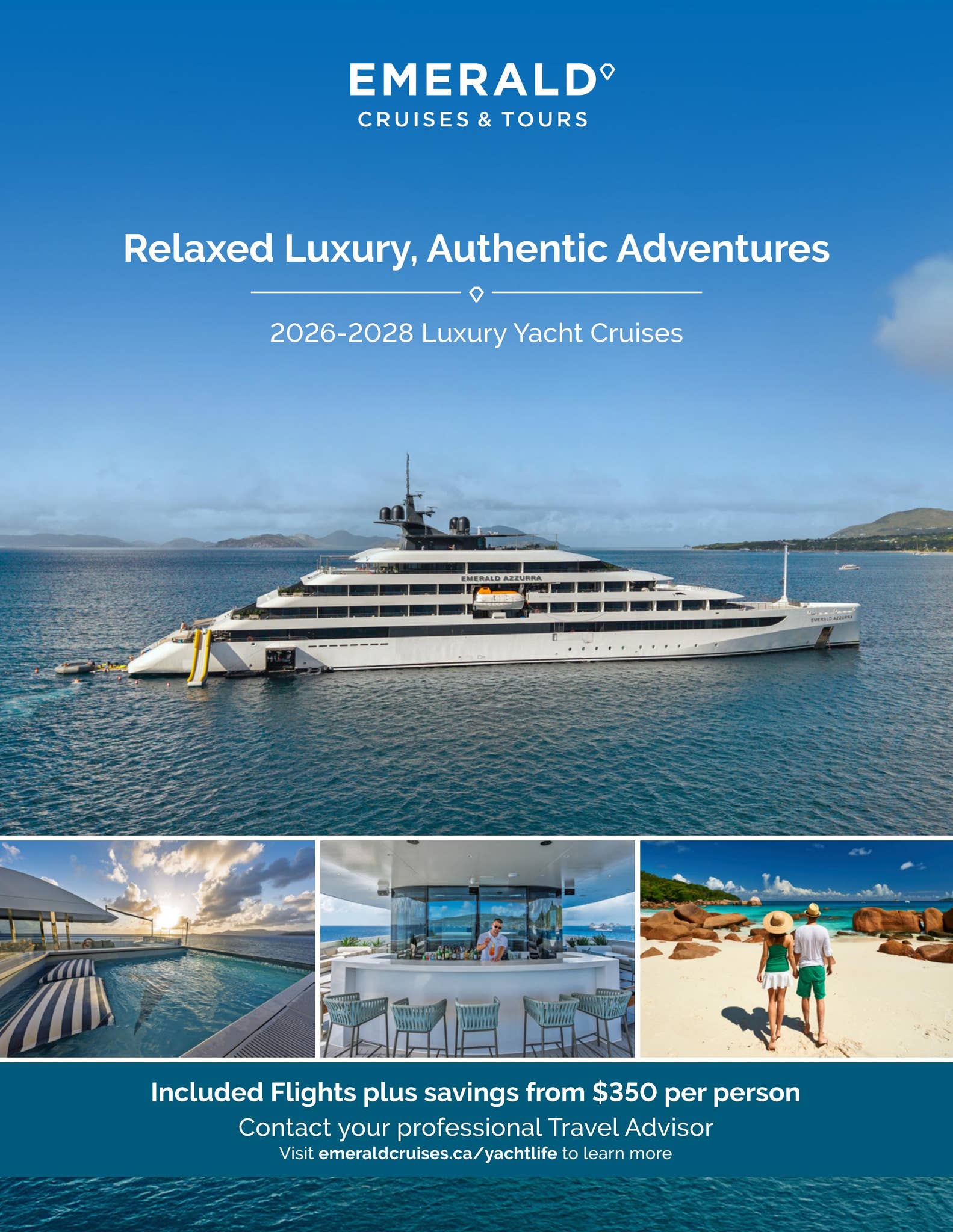 Emerald Yacht Spring Campaign Flyer_trade 2026 by Emerald Cruises