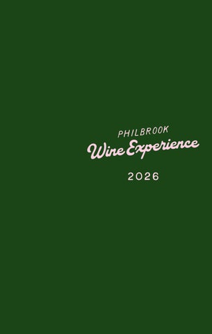 2026 Philbrook Wine Experience Auction Catalog