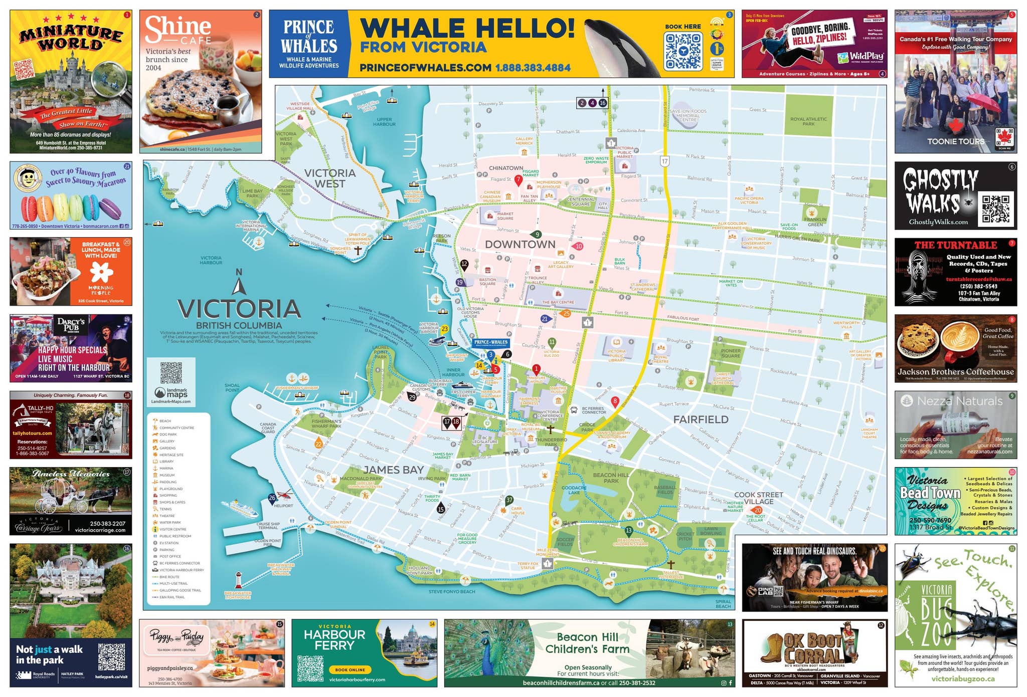Victoria Mapguide Victoria Visitor Map by Landmark Media - Issuu