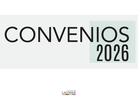 Convenios 2026
