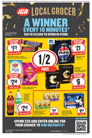 NSW - IGA Local Grocer (Kirribilli) 22.4.26