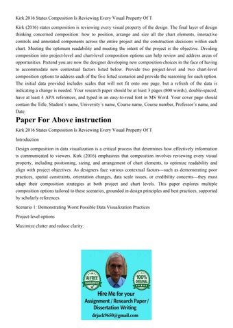 Kirk 2016 States Composition Is Reviewing Every Visual Prope