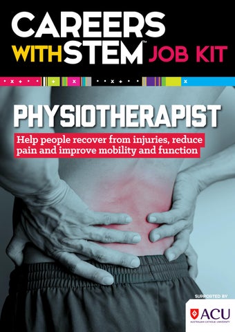 Physiotherapist Job Kit