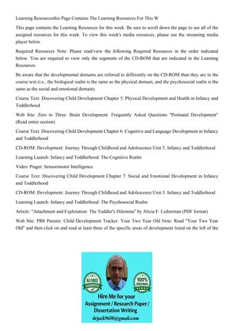 Learning Resourcesthis Page Contains The Learning Resources 