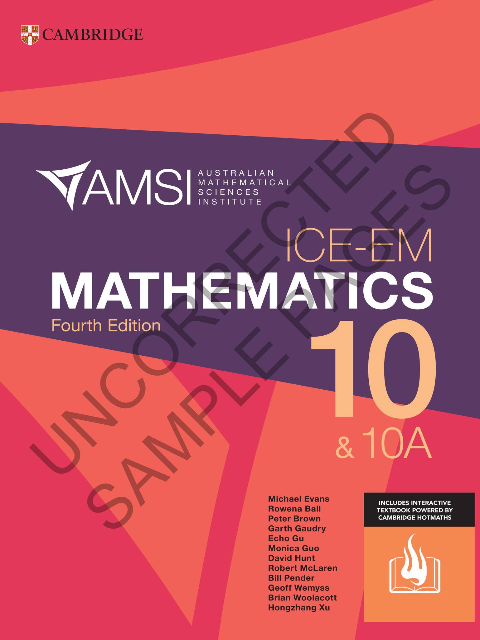 Ice Em Math ICE-EM Mathematics 4ed Year 10&10A – uncorrected sample pages by ...