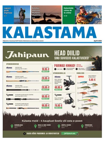 Kalastama - Aprill 2026