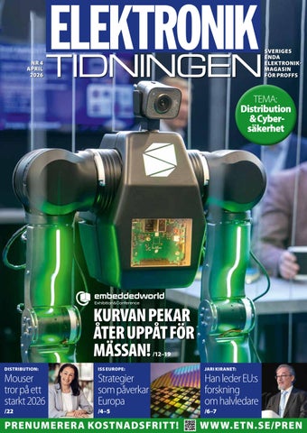 Elektroniktidningen april 2026