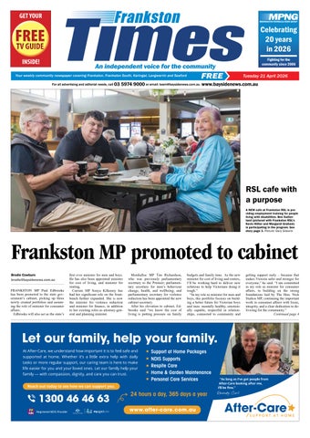 Frankston Times 21st April 2026