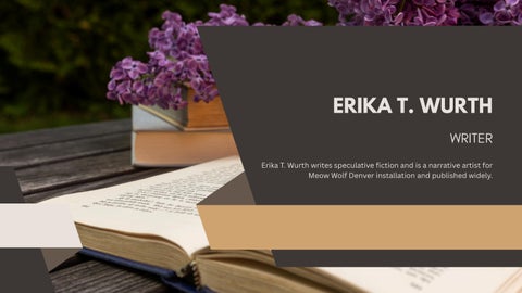 Erika T. Wurth and Modern Horror Storytelling Approach