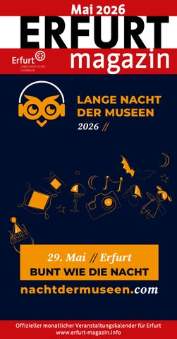 ERFURTmagazin Mai 2026