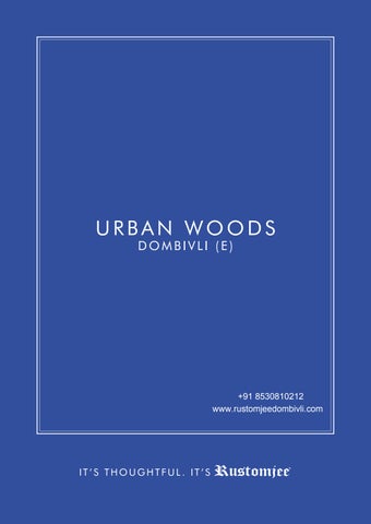 Rustomjee Dombivli Urban Woods 1 2 & 3 BHK Flats Dombivali