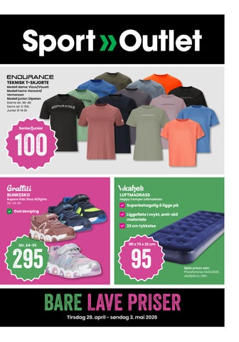 Sport Outlet - Bare lave priser