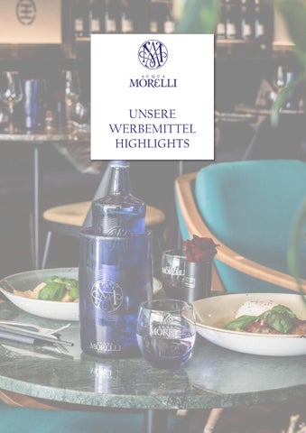ACQUA MORELLI WERBEMITTEL HIGHLIGHTS