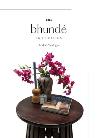 bhundé interiors - catalogue