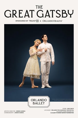 Orlando Ballet - The Great Gatsby - Show Program