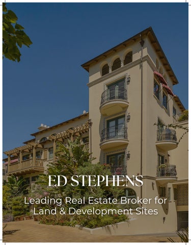 Ed Stephens Leading Real Estate Broker for Land and Development Sites