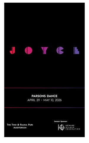 Parsons Dance Digital Program