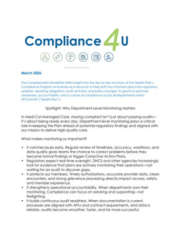 Compliance 4 U - Monthly Compliance Newsletter_20260301