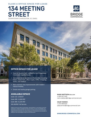 134 Meeting Street Flyer 02 03 26