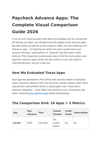 pay-advance-apps-comparison-guide-2026