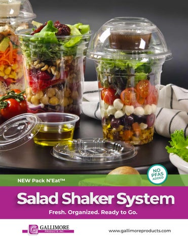 Pack N'Eat - Salad Shaker System