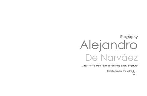 Biography – Alejandro De Narváez