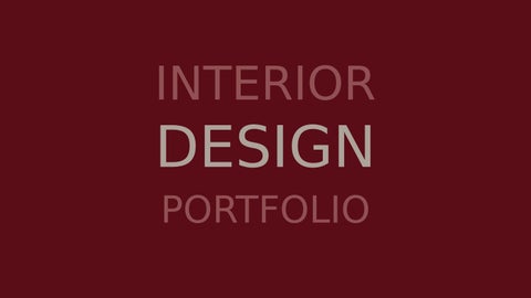 INTERIOR DESIGN PORTFOLIO