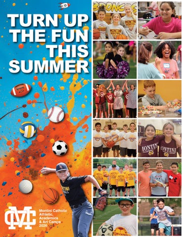 Montini Summer Camps 2026 Revised
