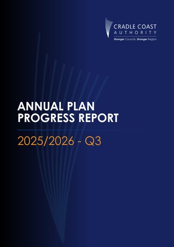 Annual Plan Progress Report 202526 - Q3