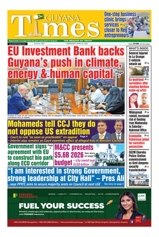 Guyana Times - Wednesday, April 22, 2026