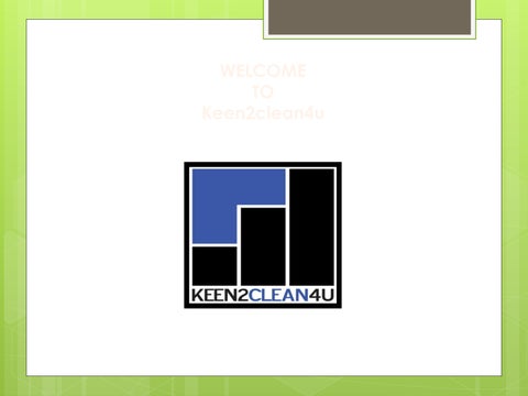 cleaning services WELCOME