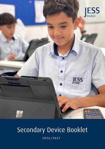 Secondary Device Booklet