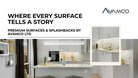 Premium Surfaces & Splashbacks by Avamco Ltd