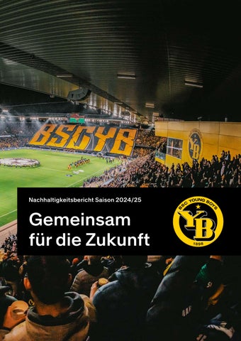 Nachhhaltigkeitsbericht Saison 2024/25