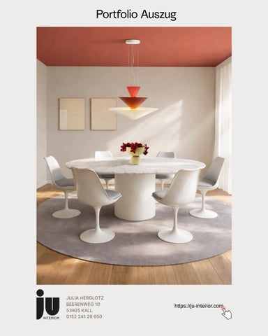 Ju Interior  Auszug Portfolio